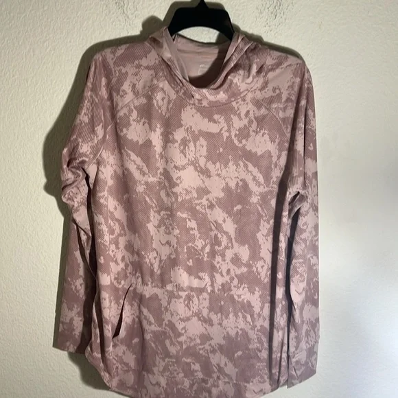 Eddie Bauer Women's Solarfoil Pullover Hoodie long sleeve shirt size L - Picture 3 of 10